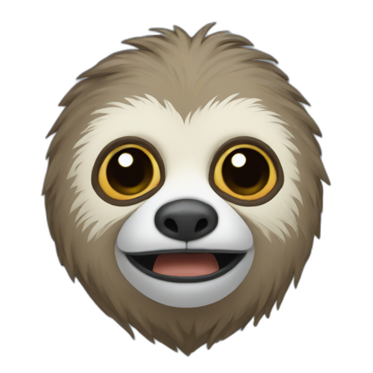 Doctor Sloth Face emoji