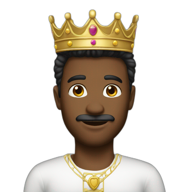 princess man black emoji