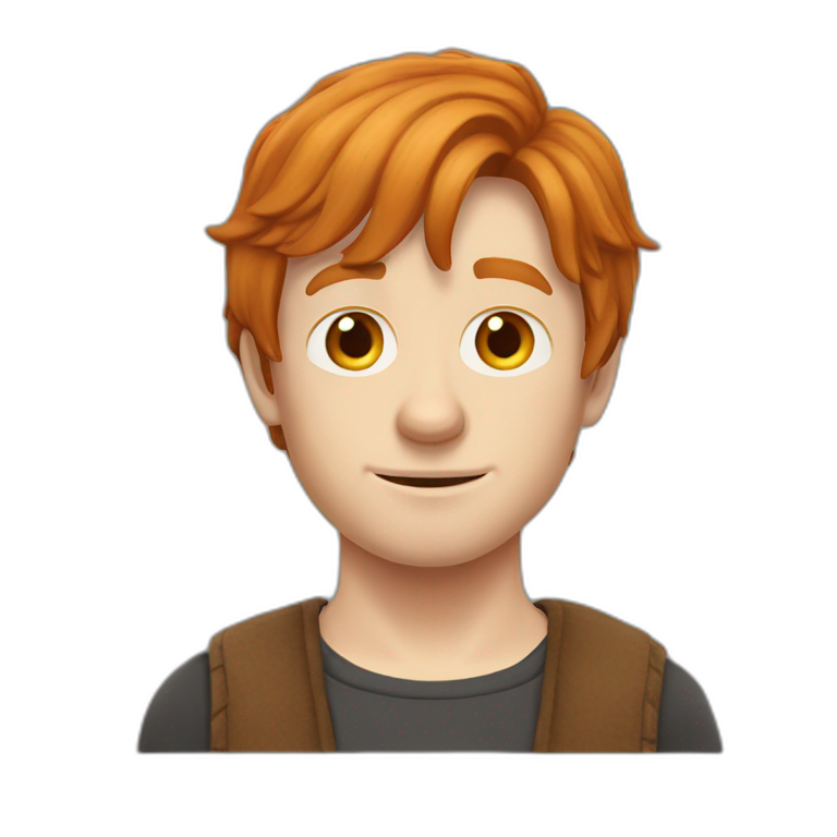 ron weasley from the Harry Potter movies emoji