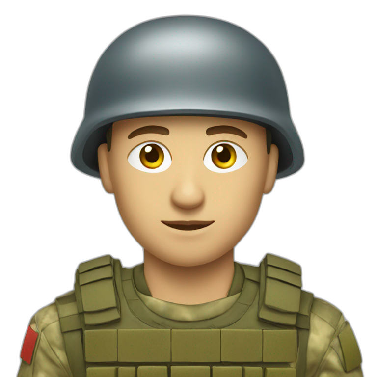 ukranian soldier emoji