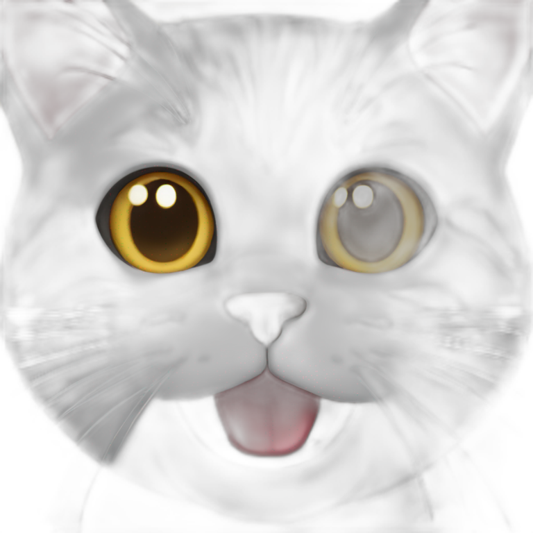 Cat-tongue emoji