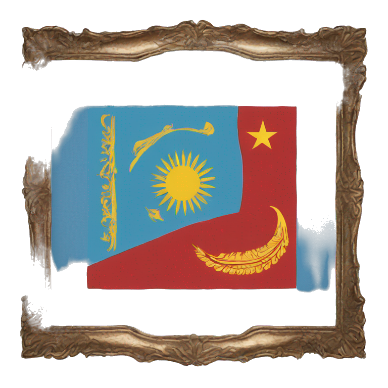 East Turkestan Flag emoji
