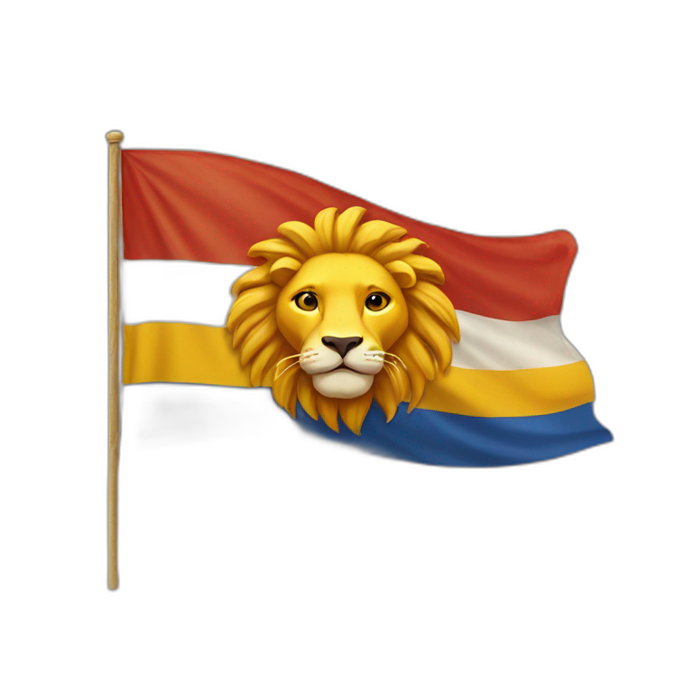 lion-and-sun-flag emoji