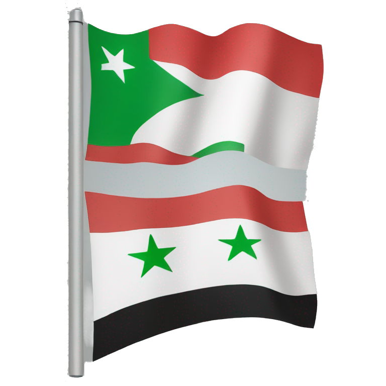 Syrian republic flag emoji