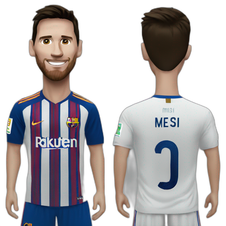 Messi Cristiano  emoji