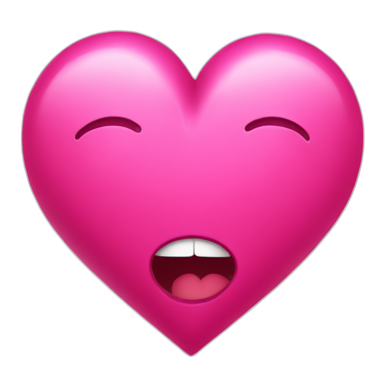 Zumba heart emoji