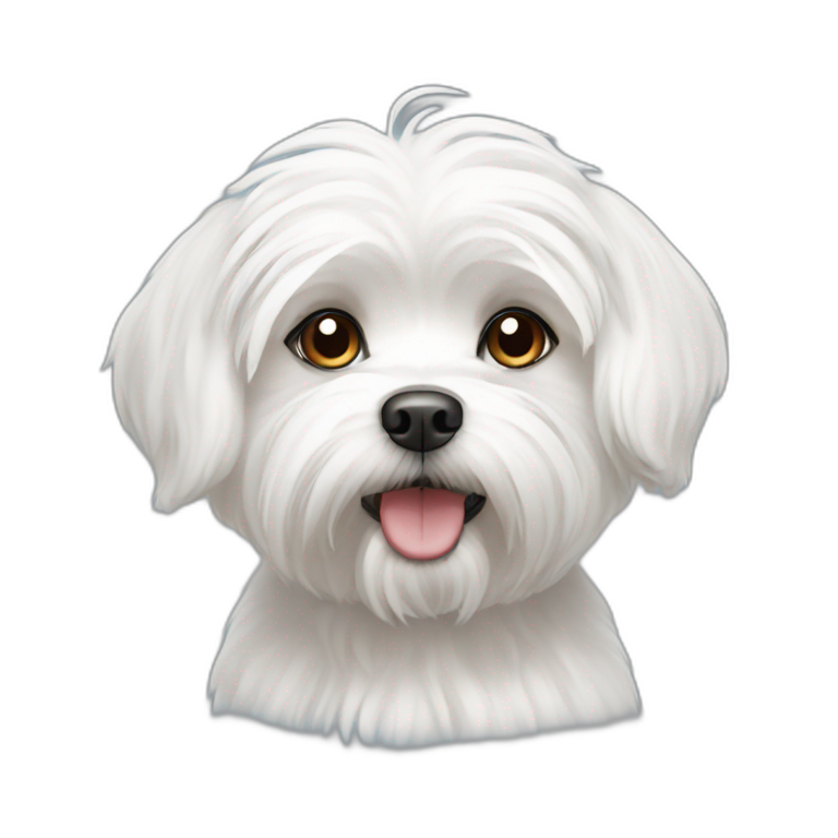 maltese dog emoji