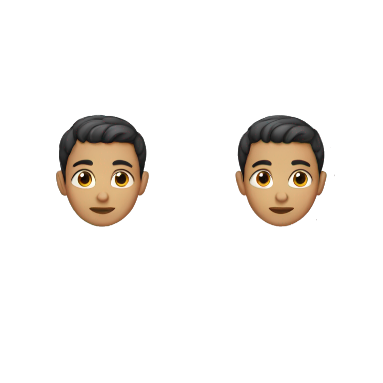 "morrocan Boy with short hair" emoji