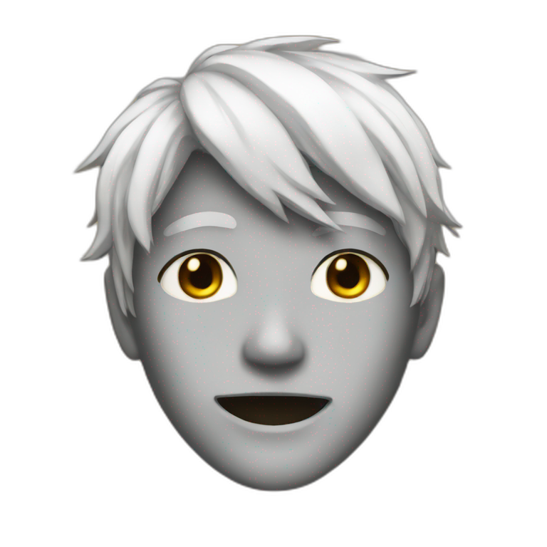 Anime mask boy emoji