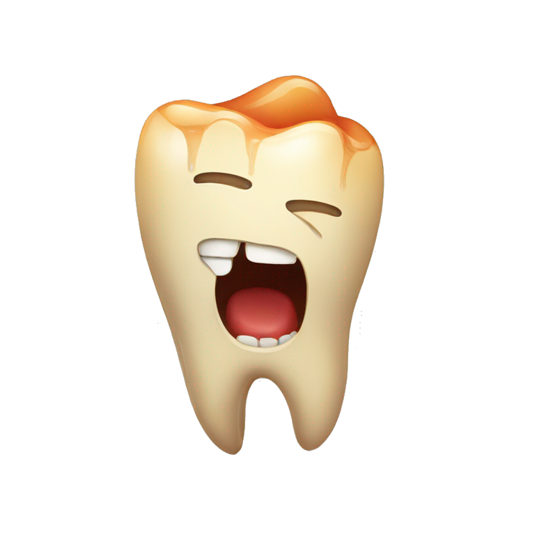 hurt teeth emoji
