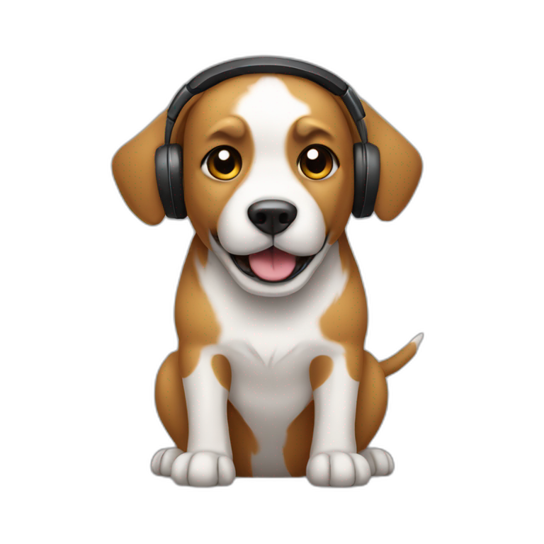 DOG MUSIC emoji