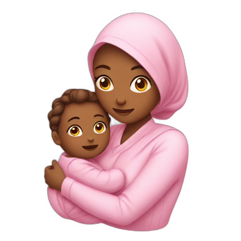 Mother baby emoji