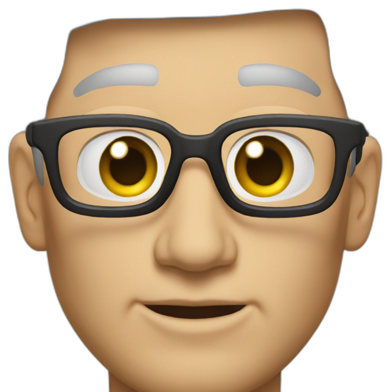 Tim cook in vision pro emoji