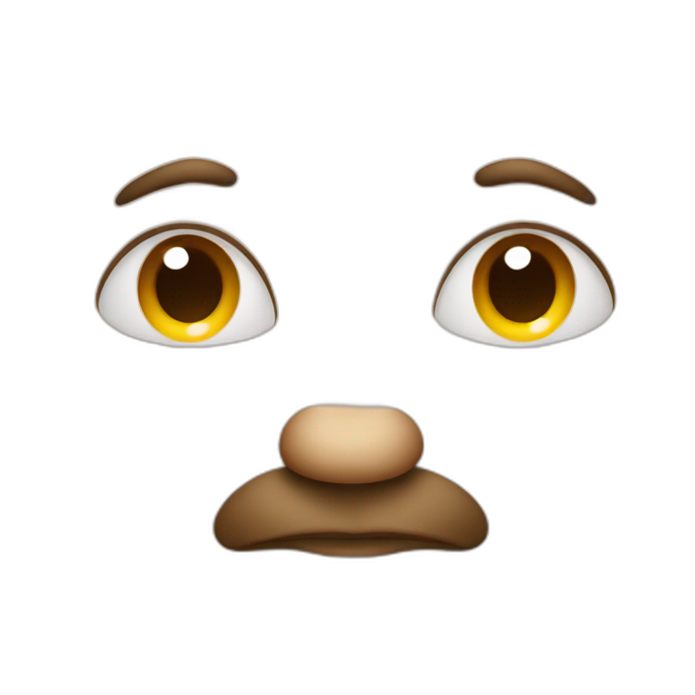 Turned up nose emoji