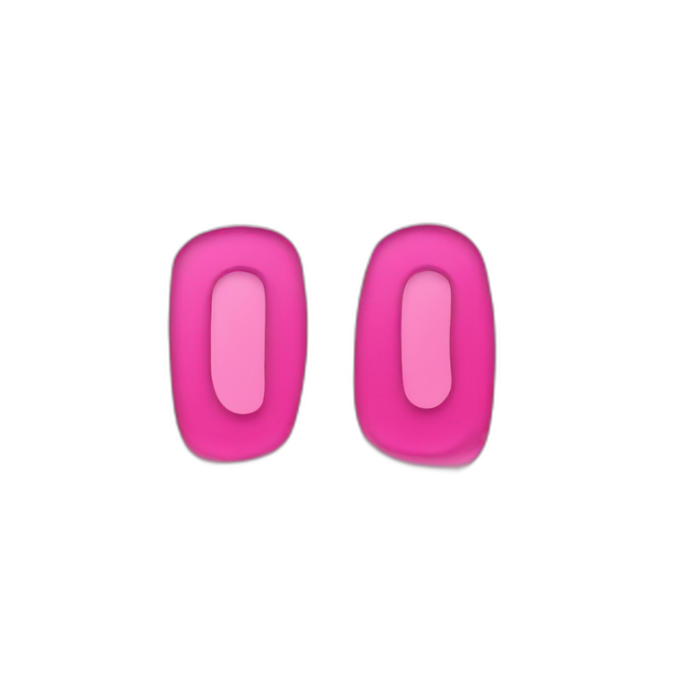 Pink reverse uno card emoji