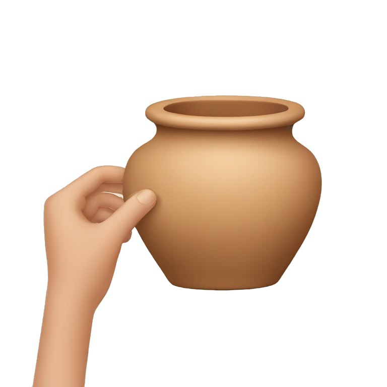 hands on pottery  emoji