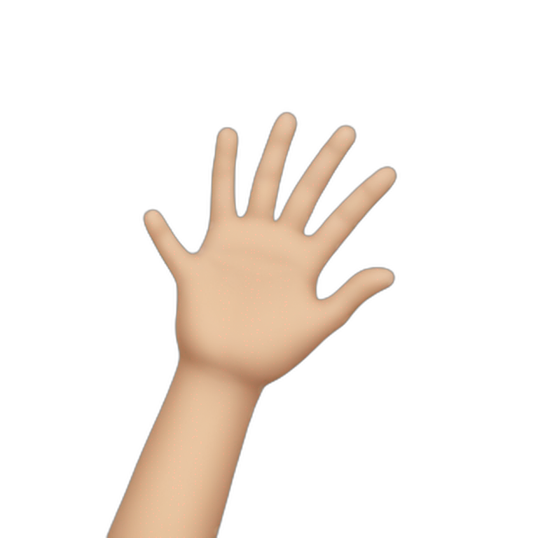 hand to face emoji