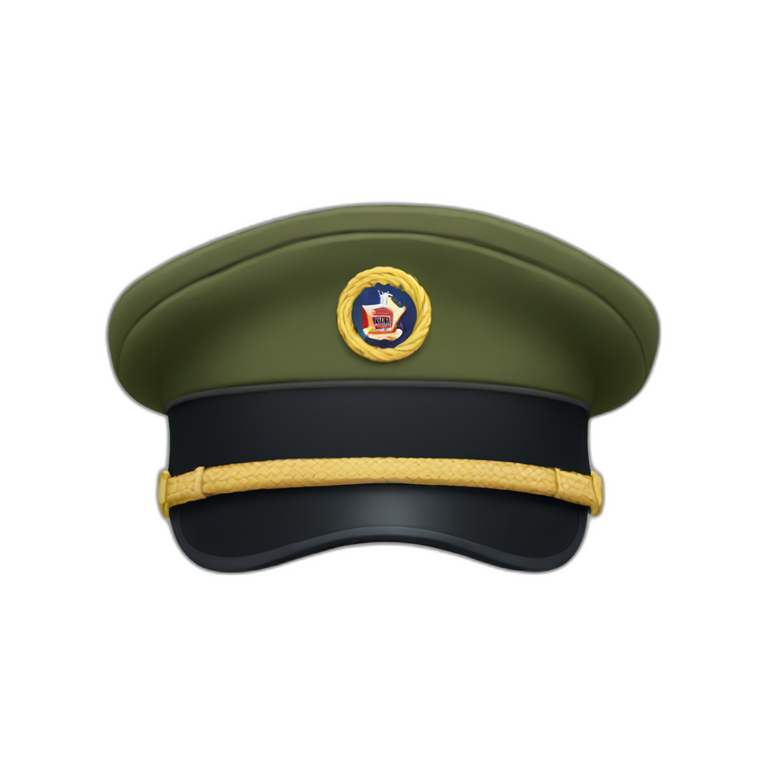 Military Cap emoji
