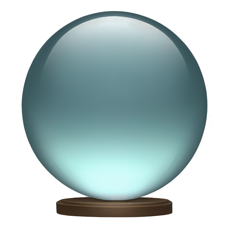 glass sphere emoji