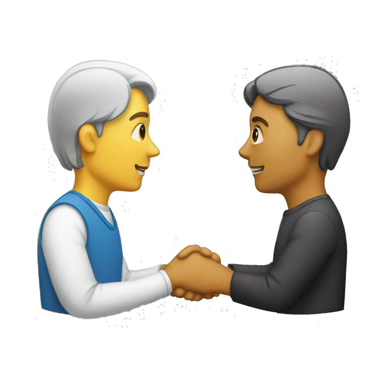 two people meeting  emoji
