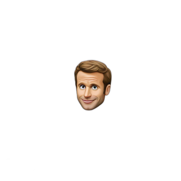 Macron en macarons  emoji