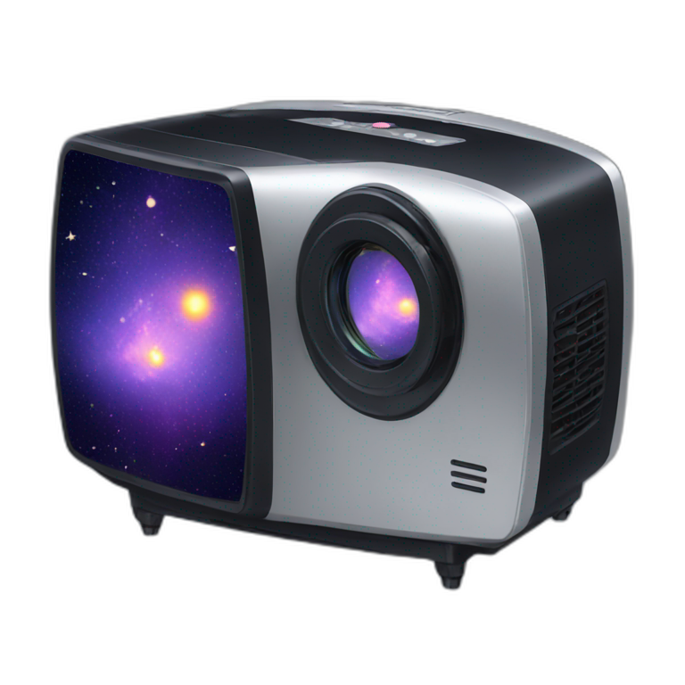 Galaxy projector emoji