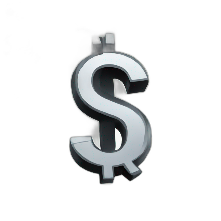 dollar sign emoji