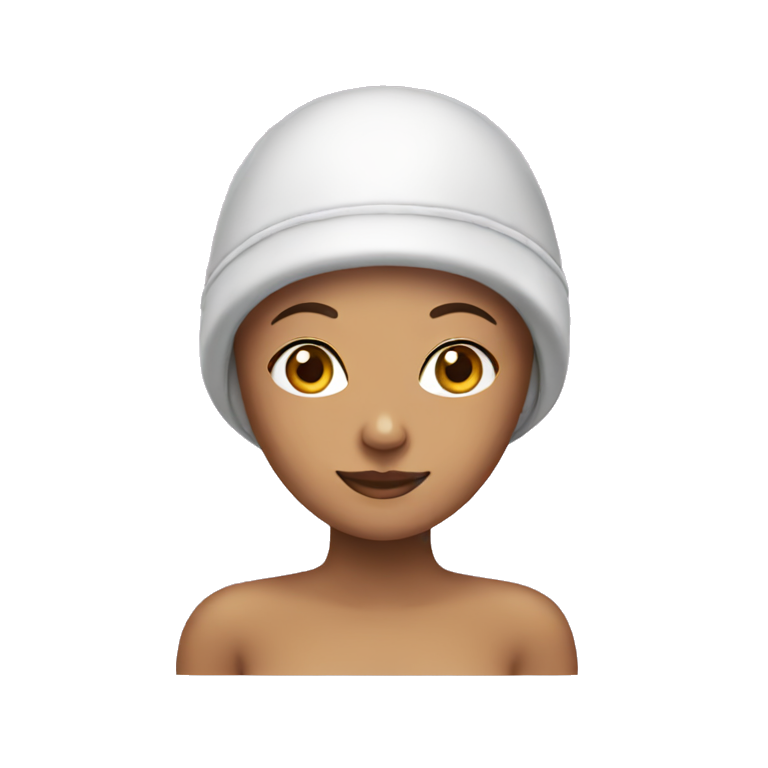 woman with bathing cap emoji
