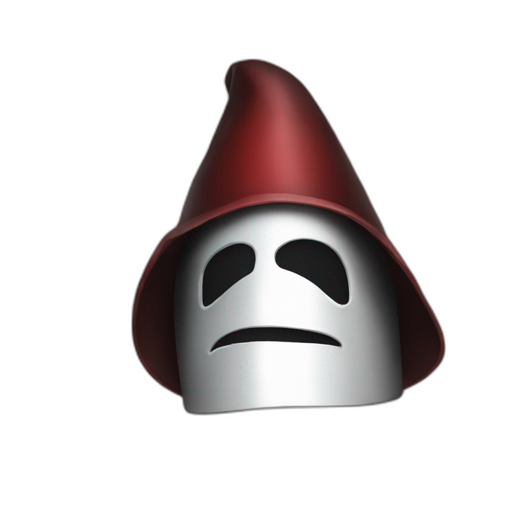 KKk hat and mask emoji