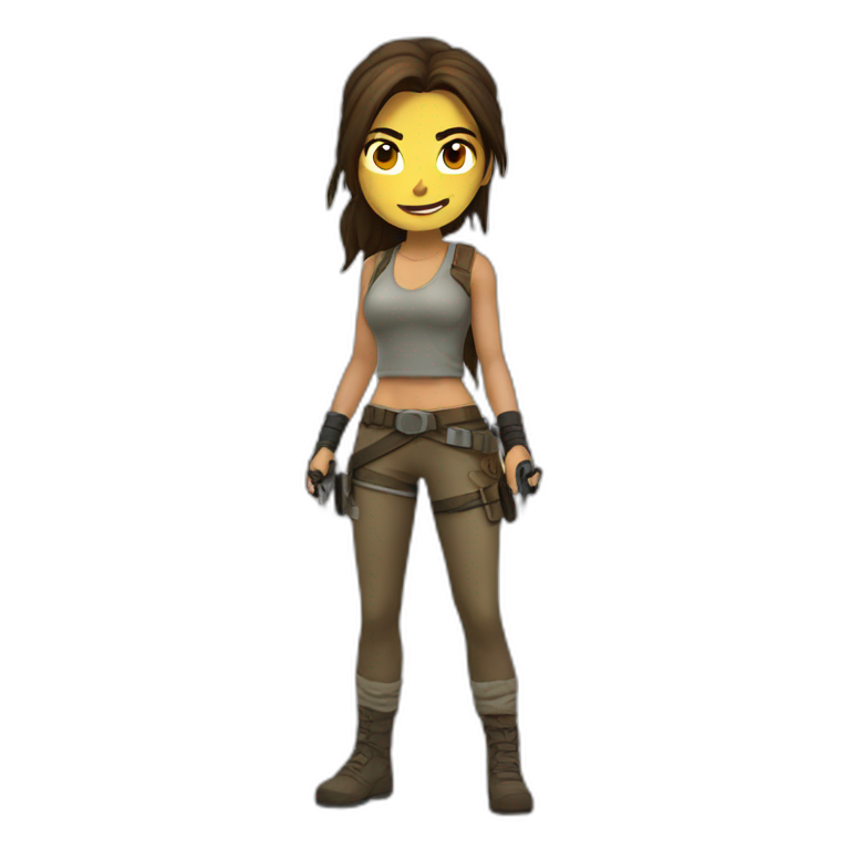 tomb raider emoji