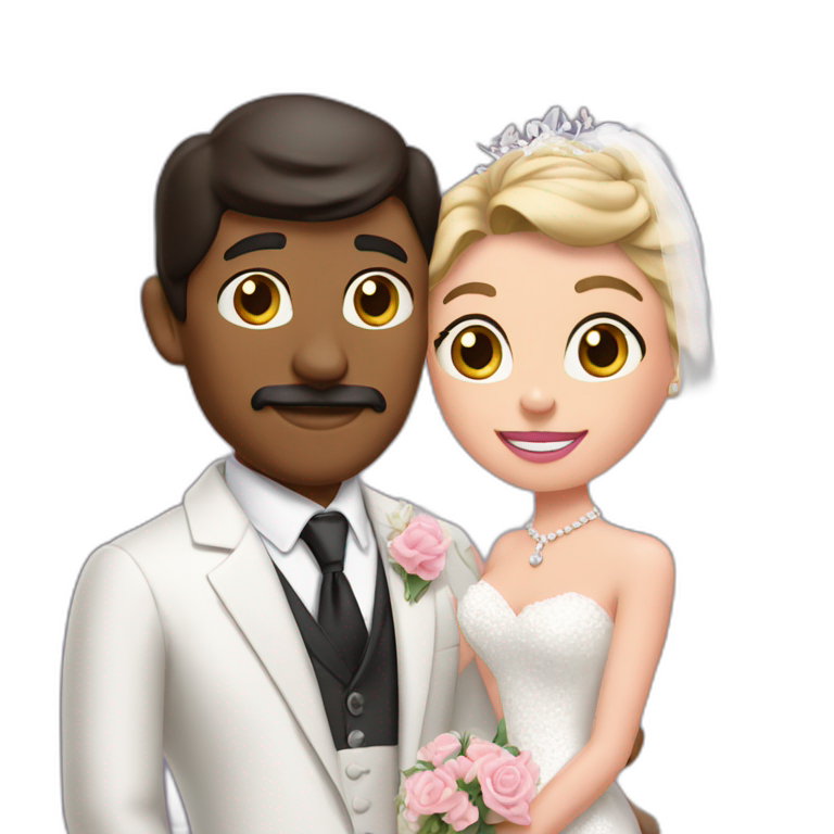 Louie smith and the pink panther get married emoji