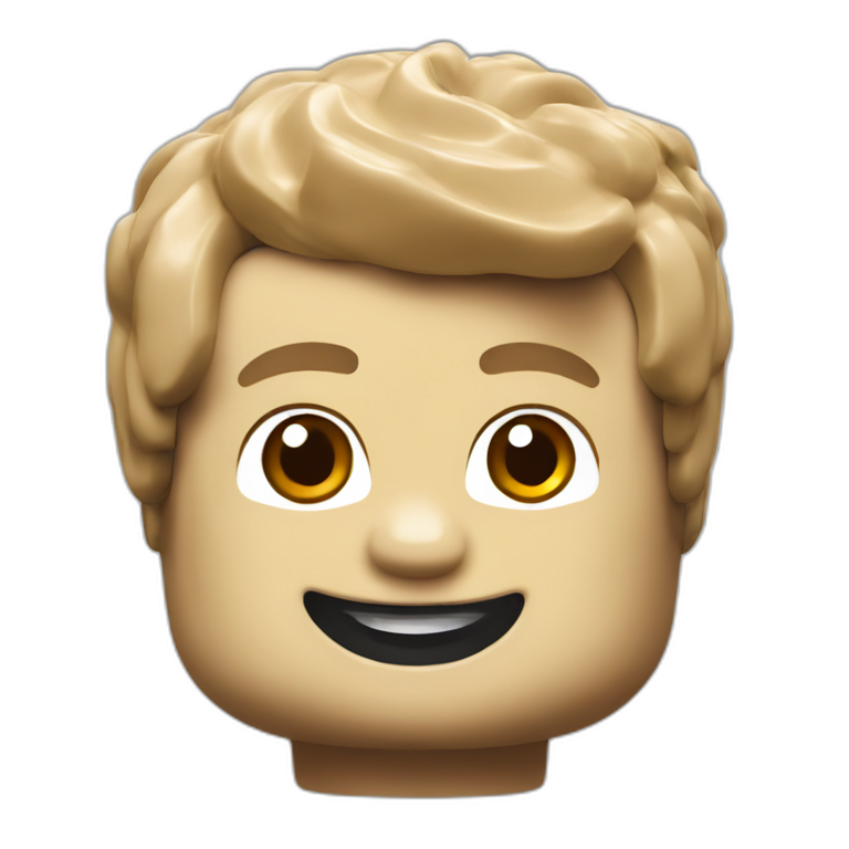 Lego brick emoji