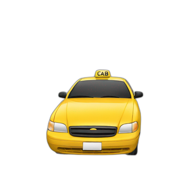 Cab emoji