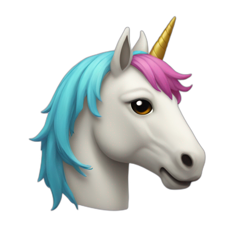 licorne moche emoji AI Emoji Generator