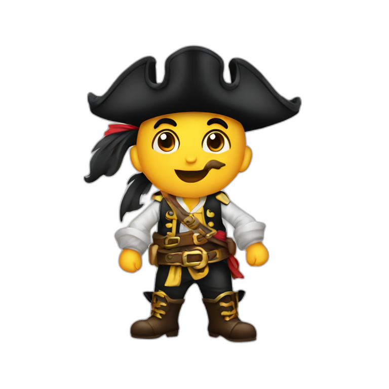 naughty pirate emoji