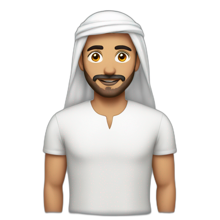 Gay Arab man emoji