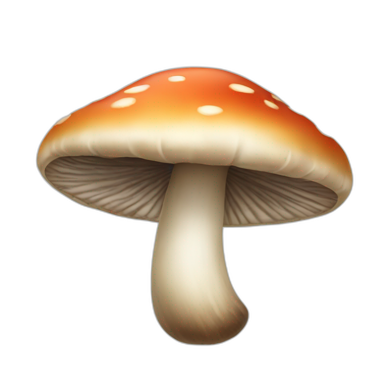 mushroom cooked emoji