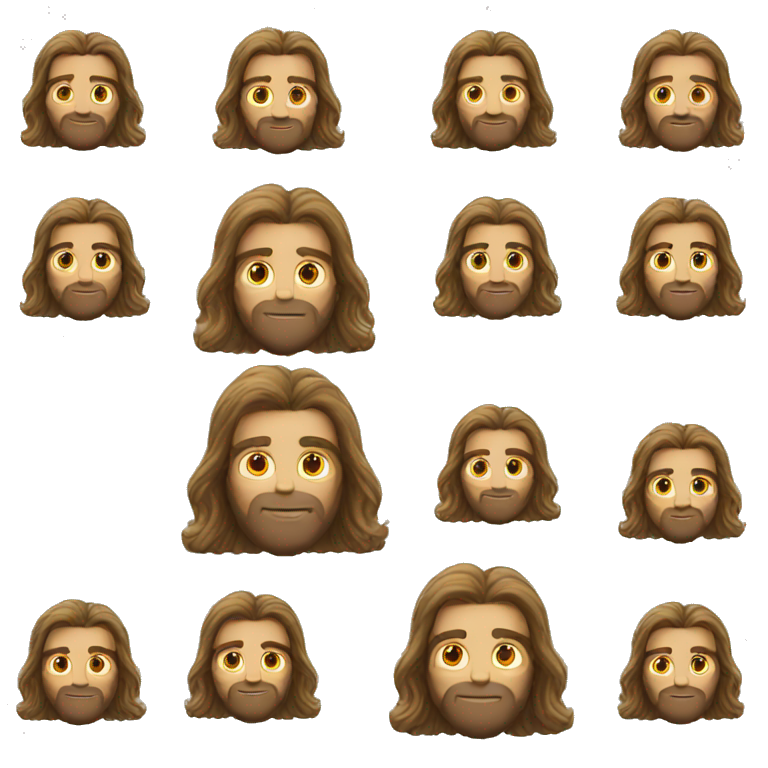 long hair guy emoji