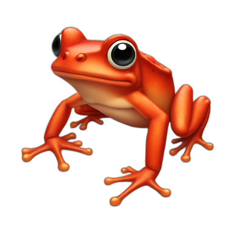 red frog emoji