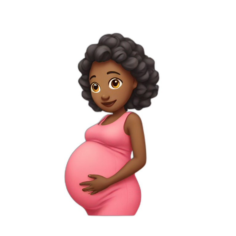 pregnant  emoji