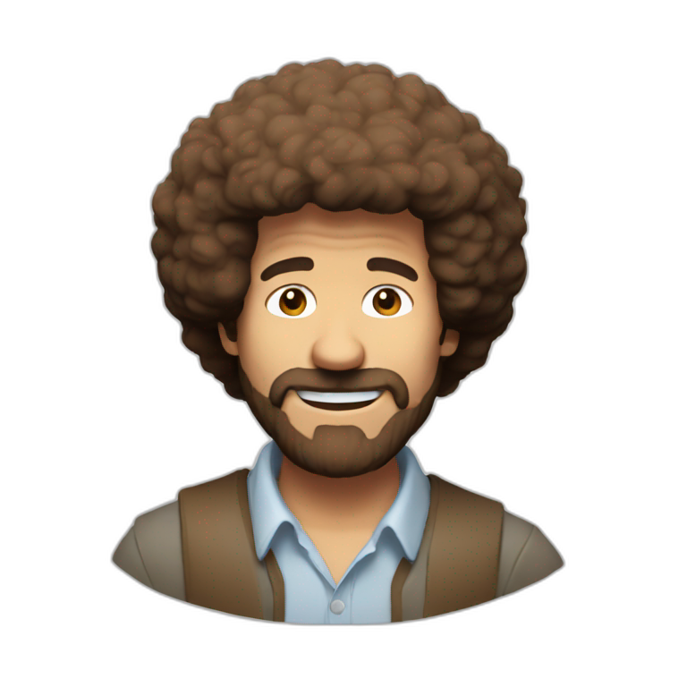 Bob ross emoji