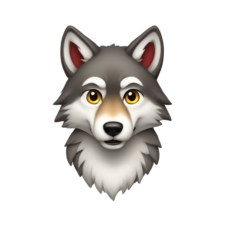 A wolf from Little Red Riding Hood  emoji