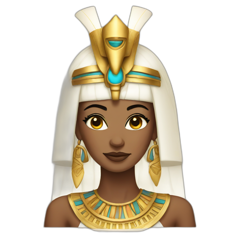 Ancient egypt princess emoji