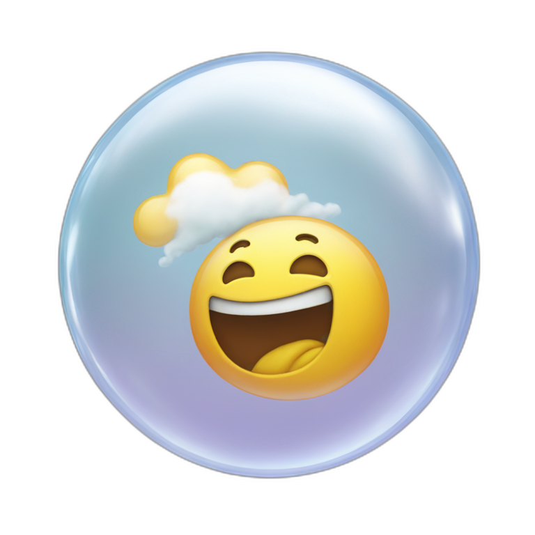 the word "Hackney" in a big bubble emoji