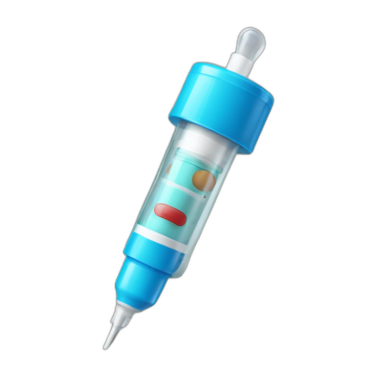 insulin pre-filled syringe emoji