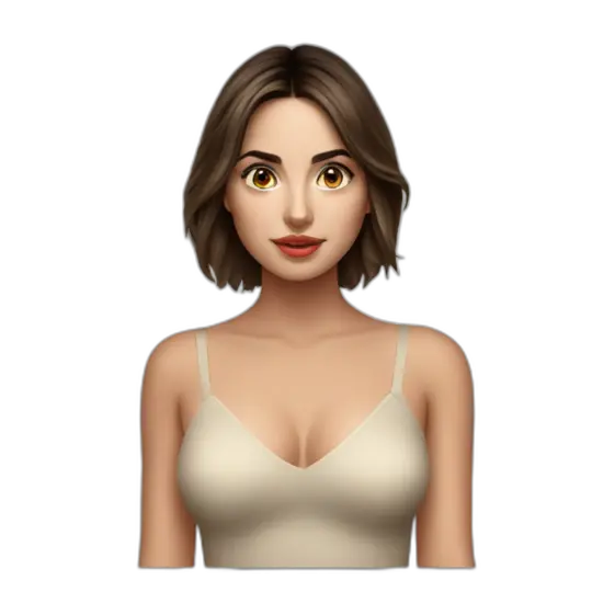 A women without dress emoji AI Emoji Generator