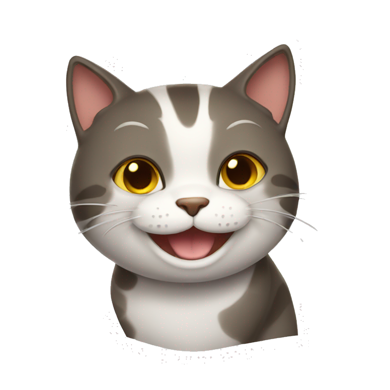 happy cat emoji