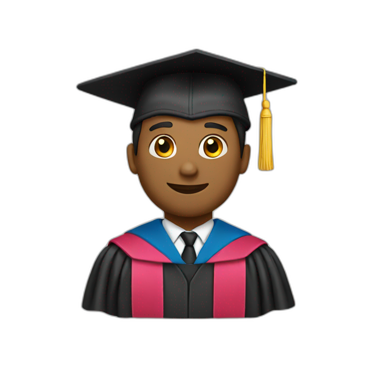 , graduate emoji