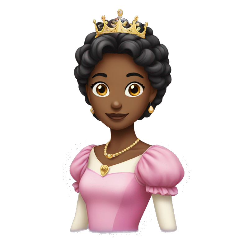Princess black  emoji