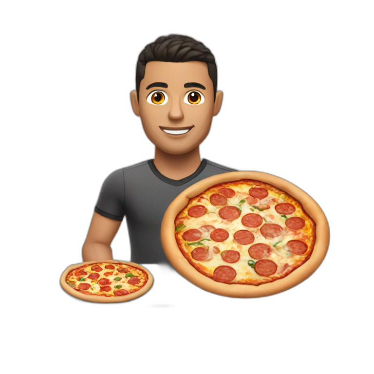 Man Making Pizza